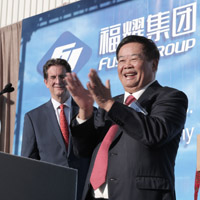 全球最大汽車玻璃單體工廠，由福耀投資在美國建成投產(chǎn)